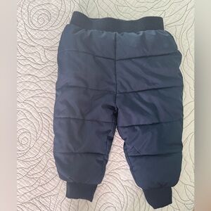 Toddler ski pants 12-18 months old navy